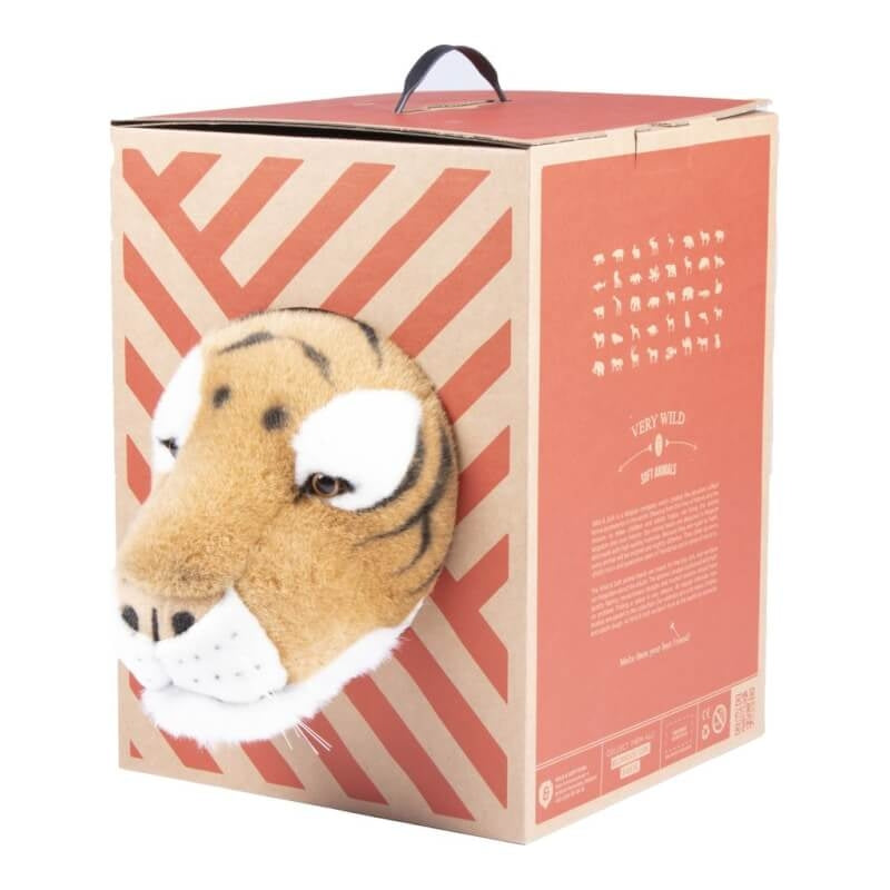 Wild & Soft Trophy Animal Head - Felix the Tiger