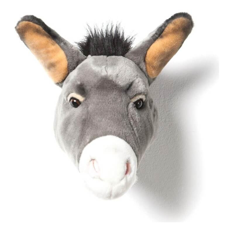 Wild & Soft Trophy Animal Head - Francis the Donkey