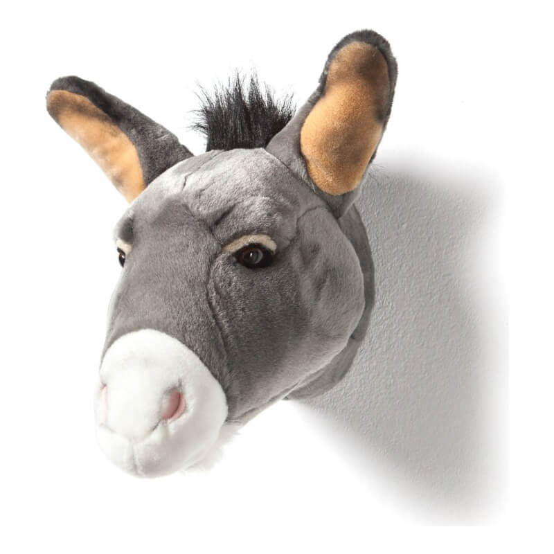 Wild & Soft Trophy Animal Head - Francis the Donkey
