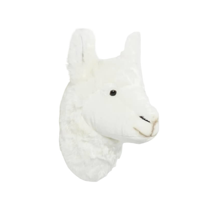 Wild & Soft Trophy Animal Head - Lily the Llama