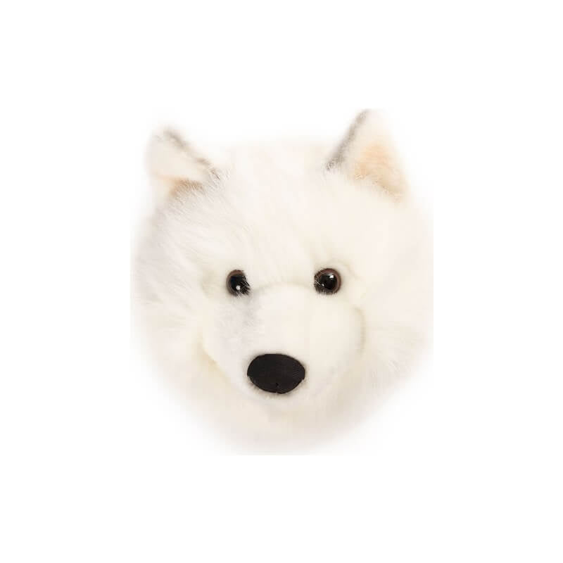 Wild & Soft Trophy Animal Head - Lucy the White Wolf