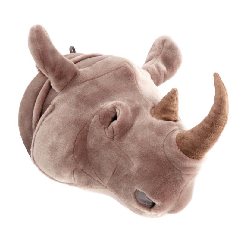 Wild & Soft Trophy Animal Head - Michael the Rhino
