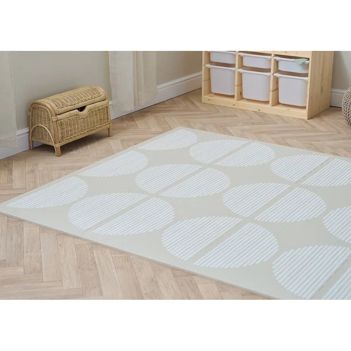 Tutti Bambini Infinity Baby Playmat - Orbital Oatmeal
