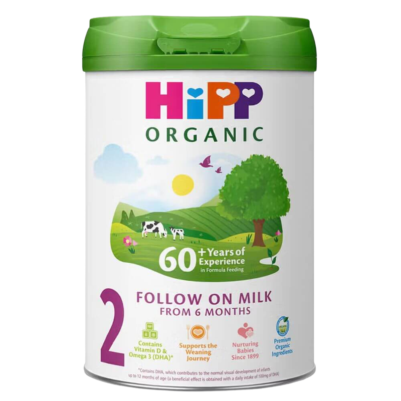 HiPP(英國)有機2段奶粉(6個月以上適用)800克