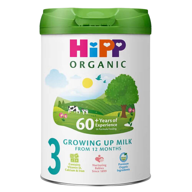 HiPP(英國)有機成長奶粉3(12個月以上)800克