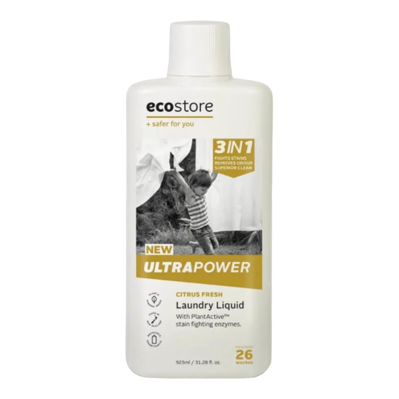 Ecostore Ultra Power 3 in 1 Laundry Liquid 925ml