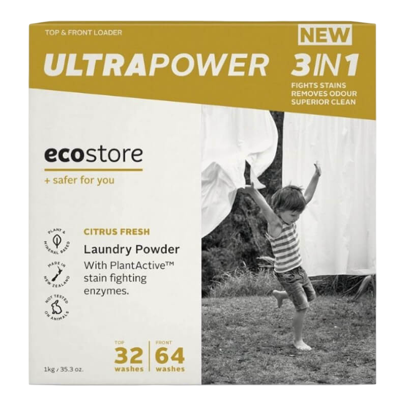 Ecostore Ultra Power 3 in 1 Laundry Powder 1kg