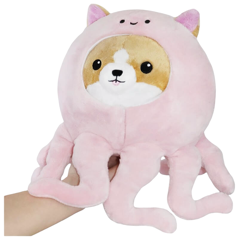 Squishable Undercover Corgi in Octopus 7in