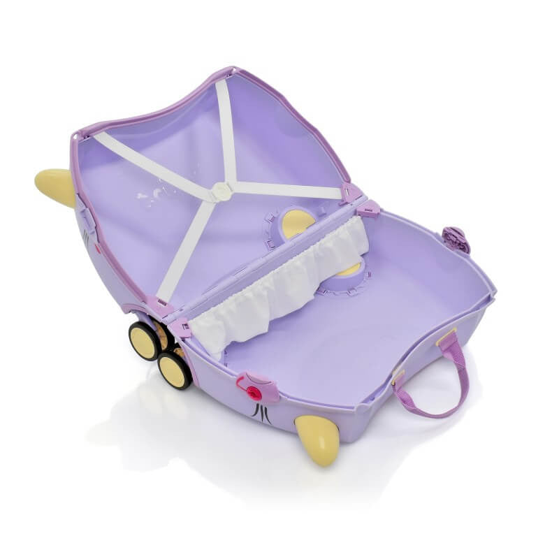 Trunki Glide Ride-on Luggage - Cassie the Cat