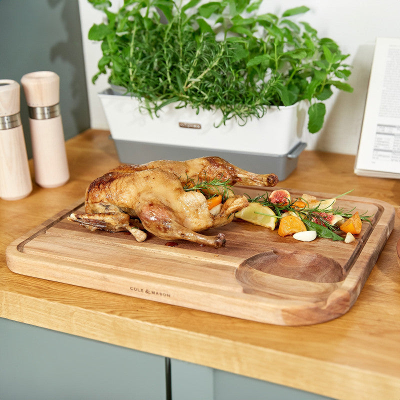 Cole & Mason Berden Acacia Carving Board 46x34x2.5cm