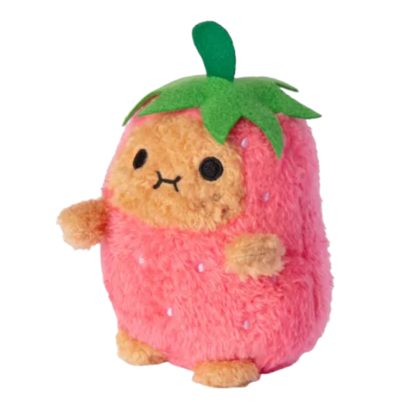 Noodoll Strawberry Ricespud Mini Sitting Plush Toy Noodoll