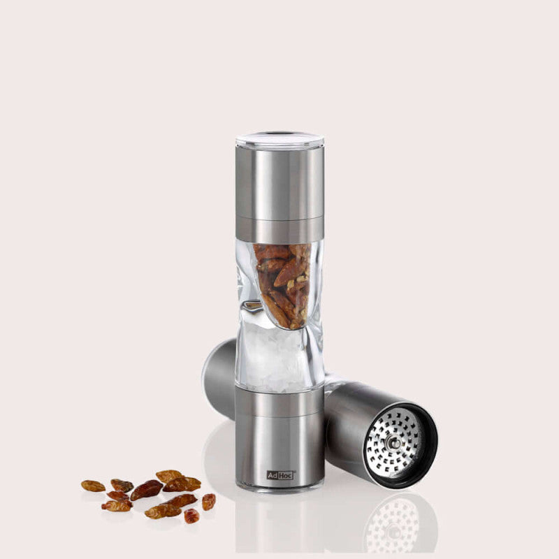 AdHoc Spice Cutter & Mill Duospice Mini Silver