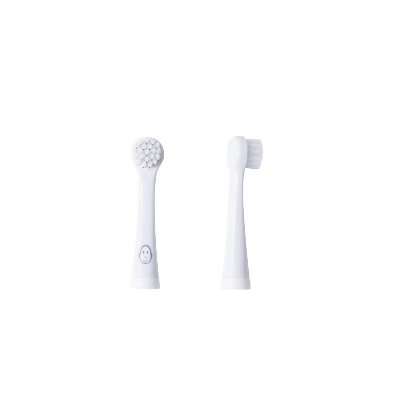 Matchstick Monkey Toothbrush Replacement Heads - White Matchstick Monkey
