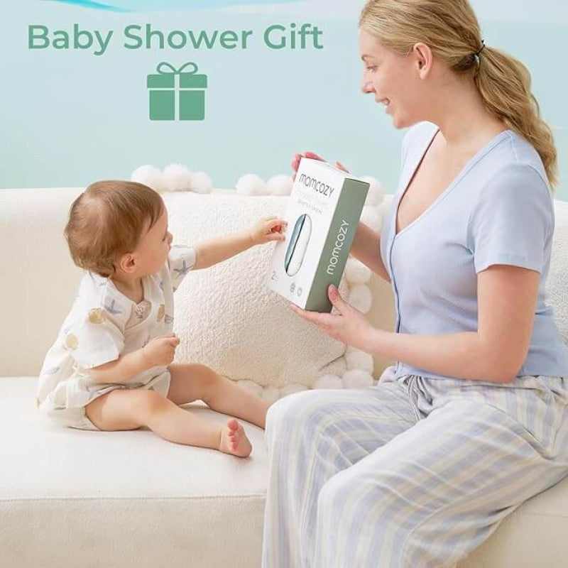 Momcozy Hooded Baby Towel Ultra Soft 2 in a pack - Marine Whale Magic