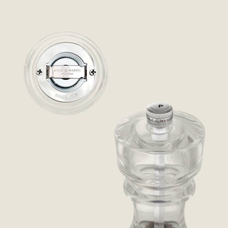 Cole & Mason London 130mm/ 5in Acrylic Salt and Pepper Set
