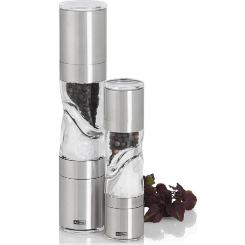 AdHoc Spice Cutter & Mill Duospice Mini Silver