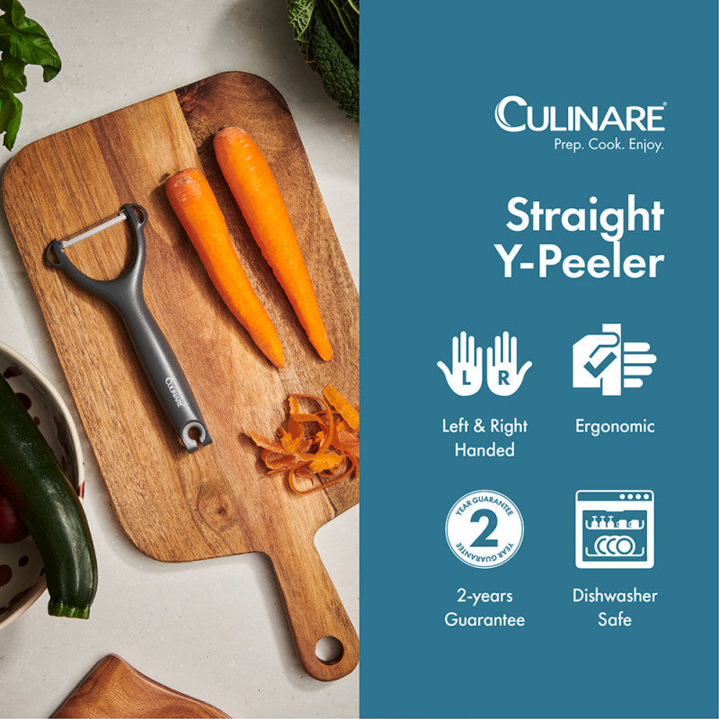 Culinare Safety Straight Y Peeler Grey