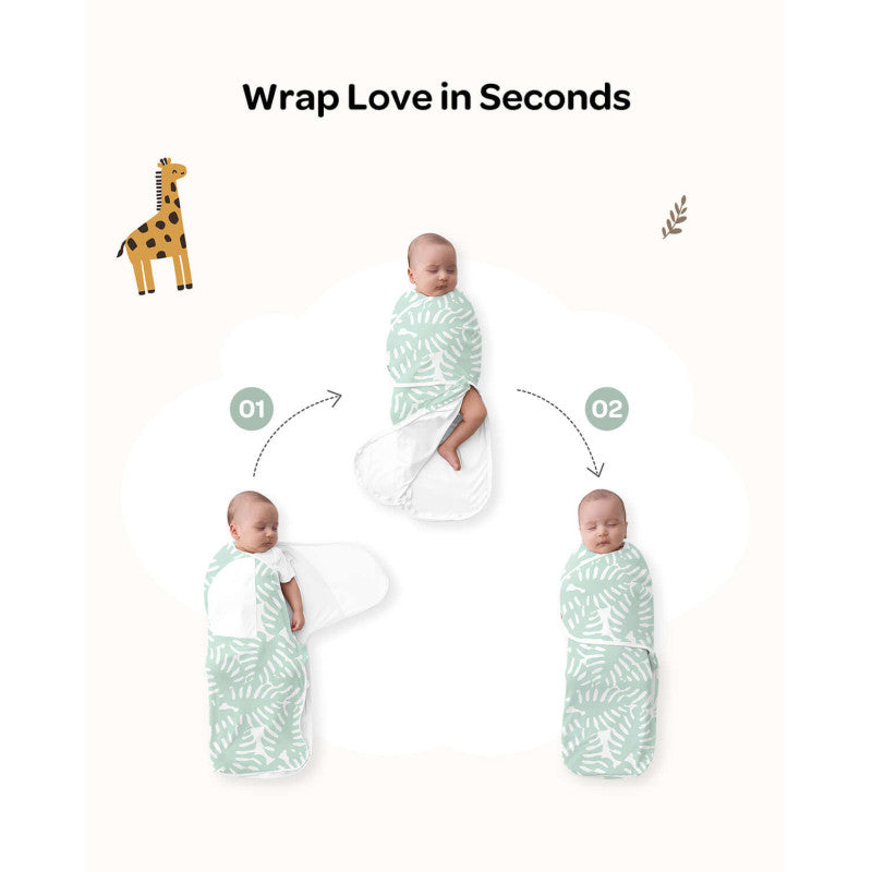 Momcozy Easy Swaddle Wrap - Bravery