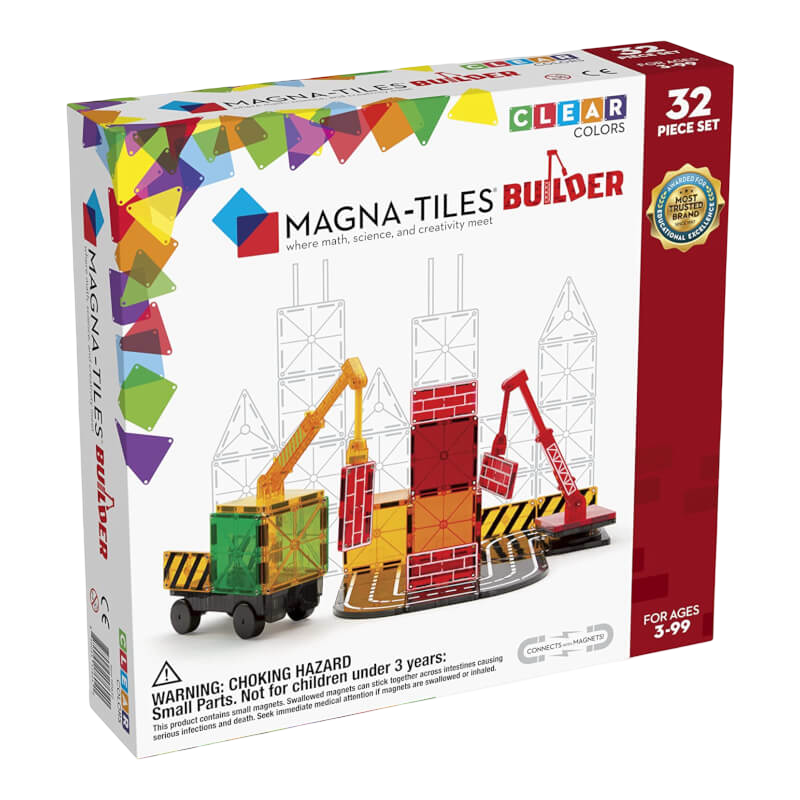 Magna-Tiles Builder 32-Piece Set