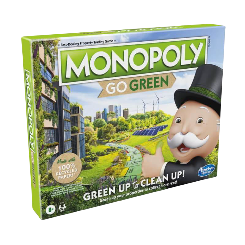 Hasbro Monopoly Go Green (English Version)