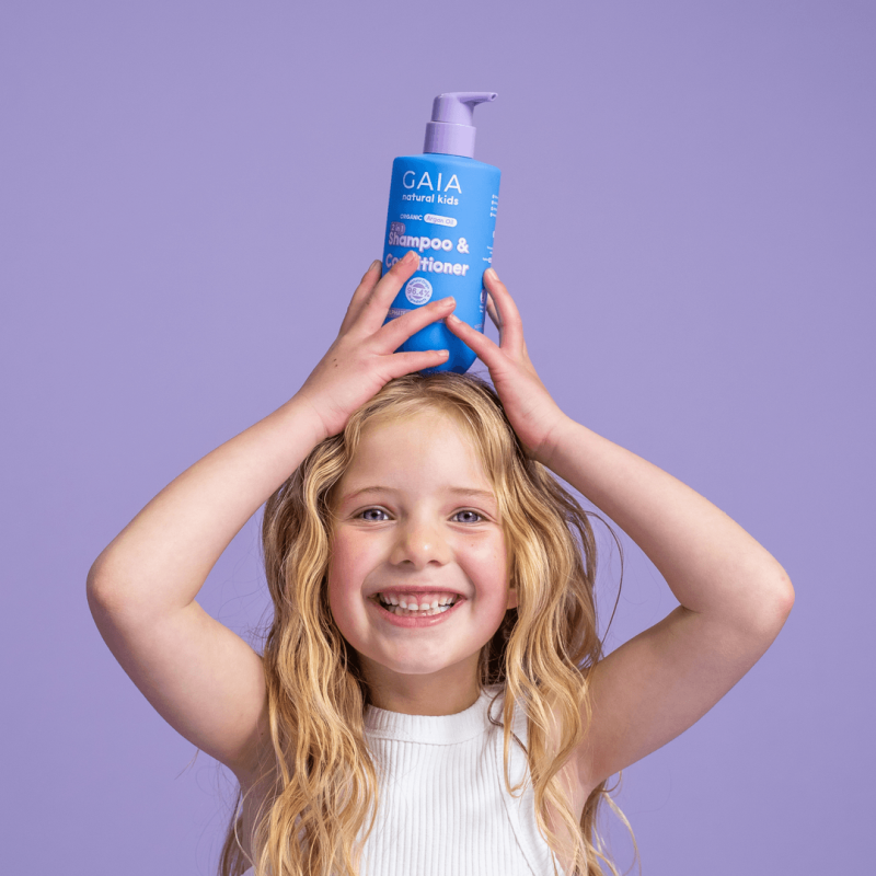 Gaia Natural Kids 2-in-1 Shampoo & Conditioner 350mL