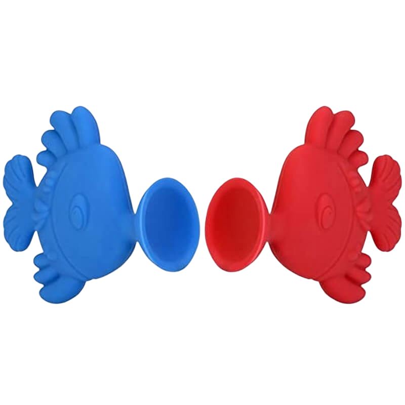 Nuby Silly Suction Toys Kissing Fish