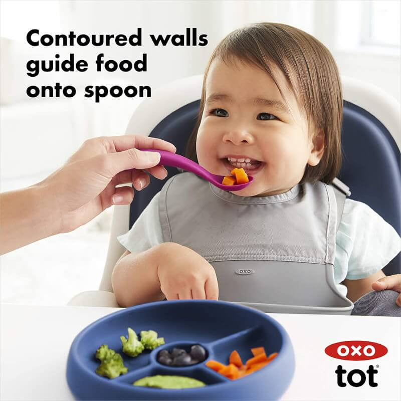 OXO Tot 矽膠分隔餐盤
