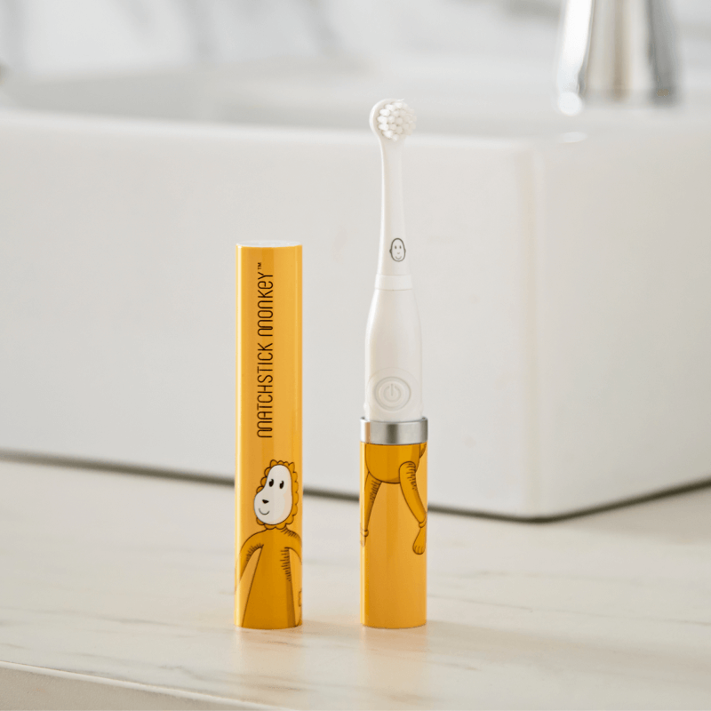 Matchstick Monkey Baby Sonic Toothbrush - Ludo Lion