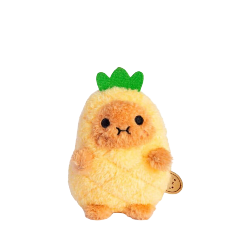 Noodoll Pineapple Ricespud Mini Sitting Plush Toy