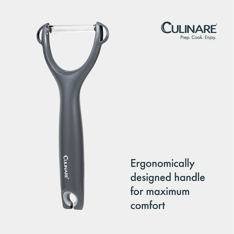 Culinare Safety Straight Y Peeler Grey
