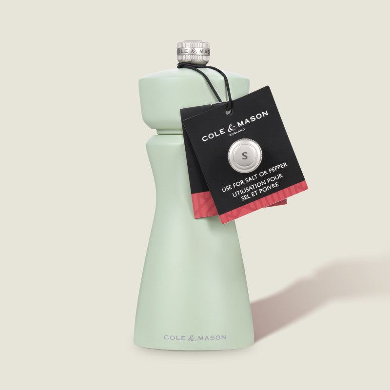 Cole & Mason Kenton 150mm/ 6in Sage Salt & Pepper Mill