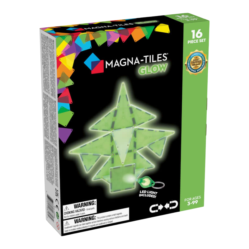 Magna-Tiles Glow 16-Piece Set