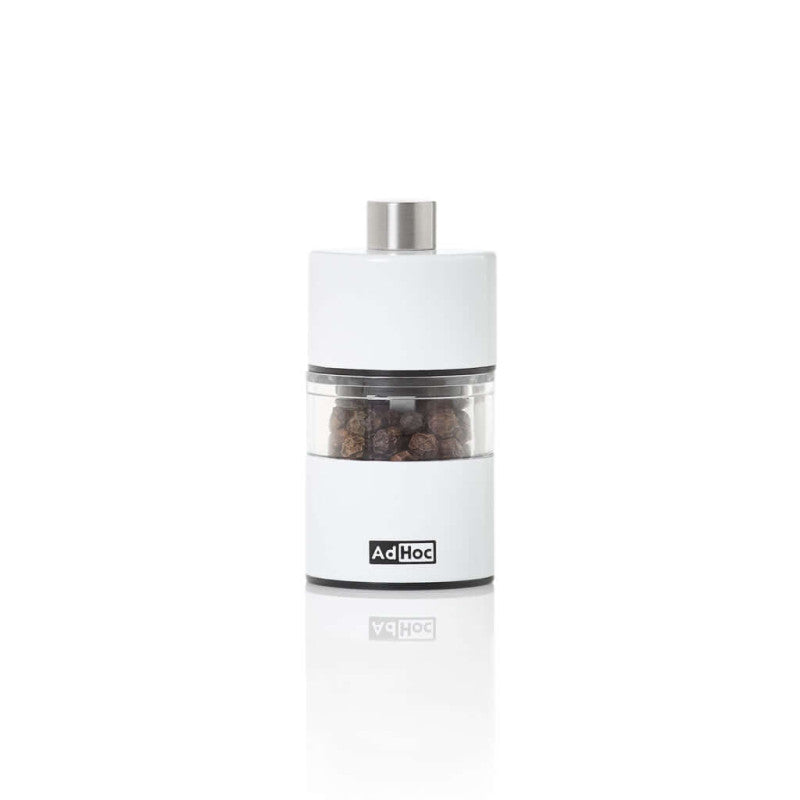 AdHoc Pepper / Salt Mill Minimill White