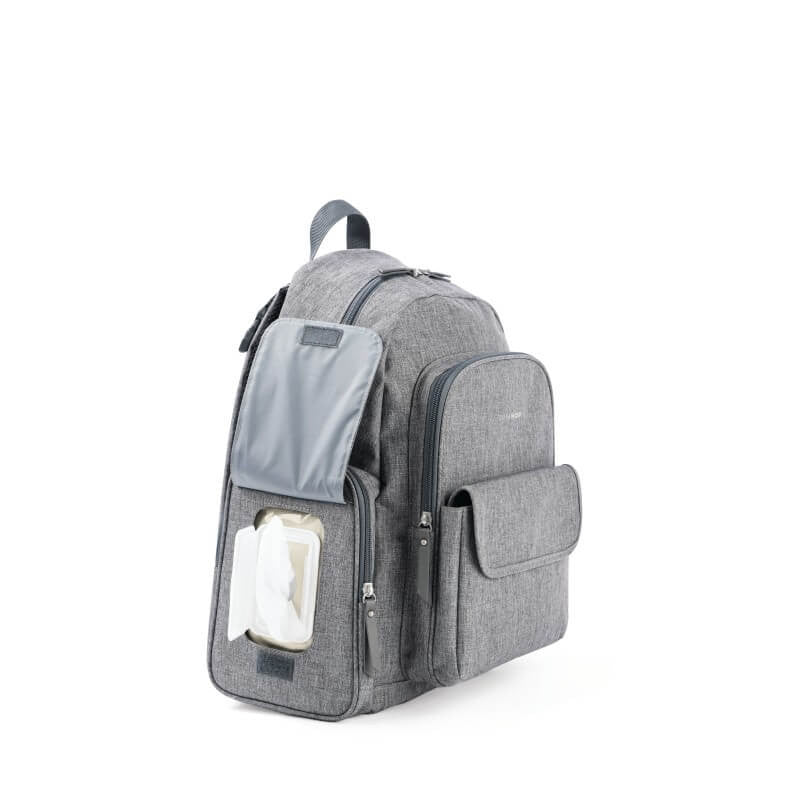 Skip Hop Luna Diaper Backpack - Heather Grey