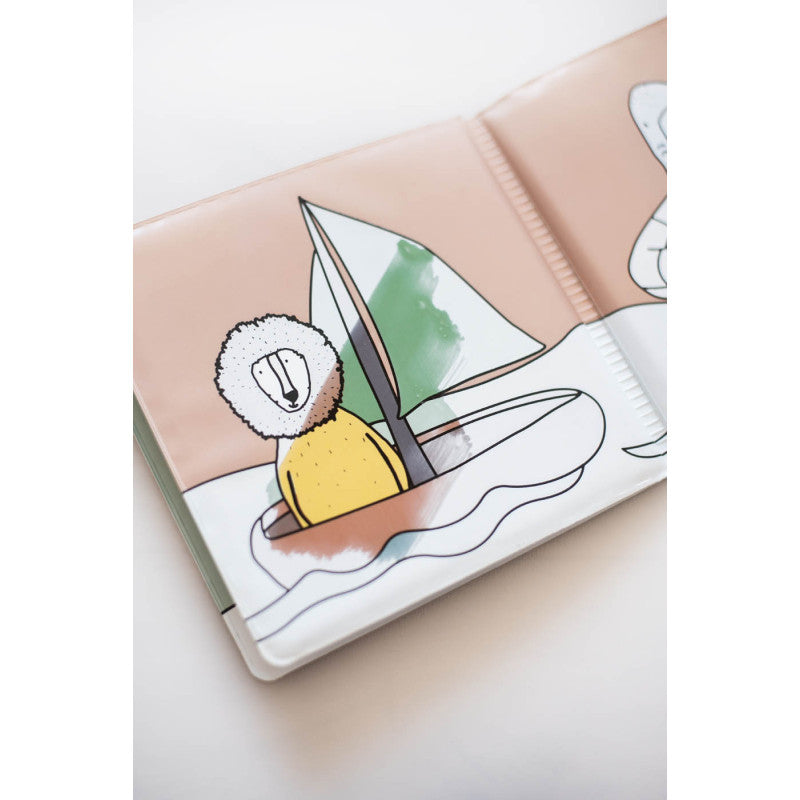Trixie Colouring Bath Book - Mrs Cat and Friends
