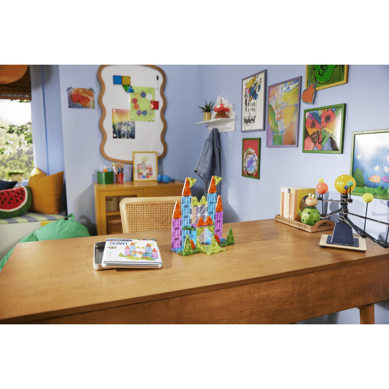Magna-Tiles microMAGS Travel Set Deluxe™ 55 Piece Set