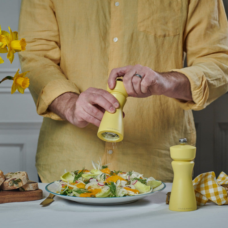 Cole & Mason Kenton 150mm/ 6in Turmeric Salt & Pepper Mill