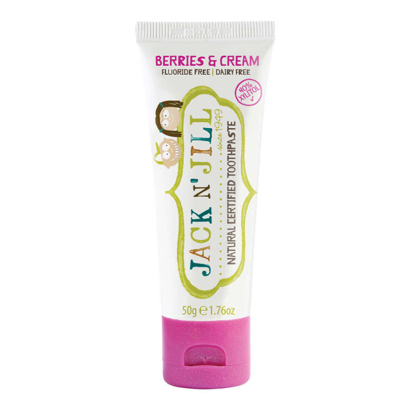 Jack N' Jill Natural Toothpaste - Berries & Cream 50g