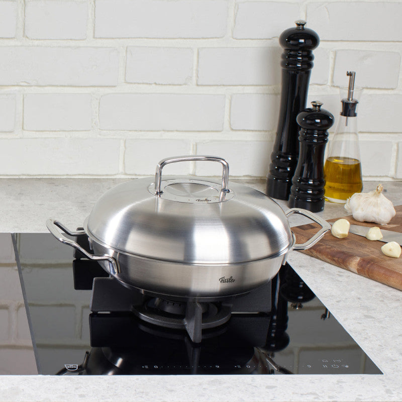 Fissler Original-Profi Stainless Steel Serving Pan W/Lid