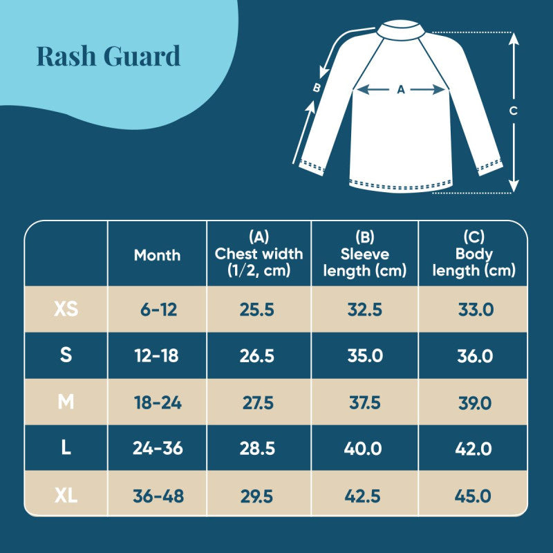 Charlie Banana Rash Guard White + Seally