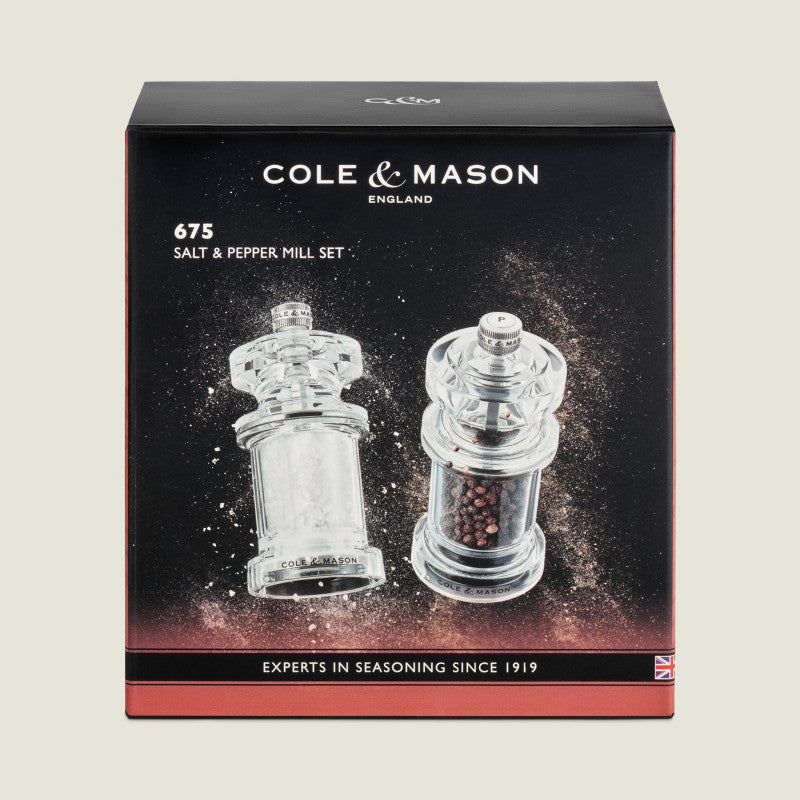 Cole & Mason 675 118mm/ 4.75in Acrylic Gift Set