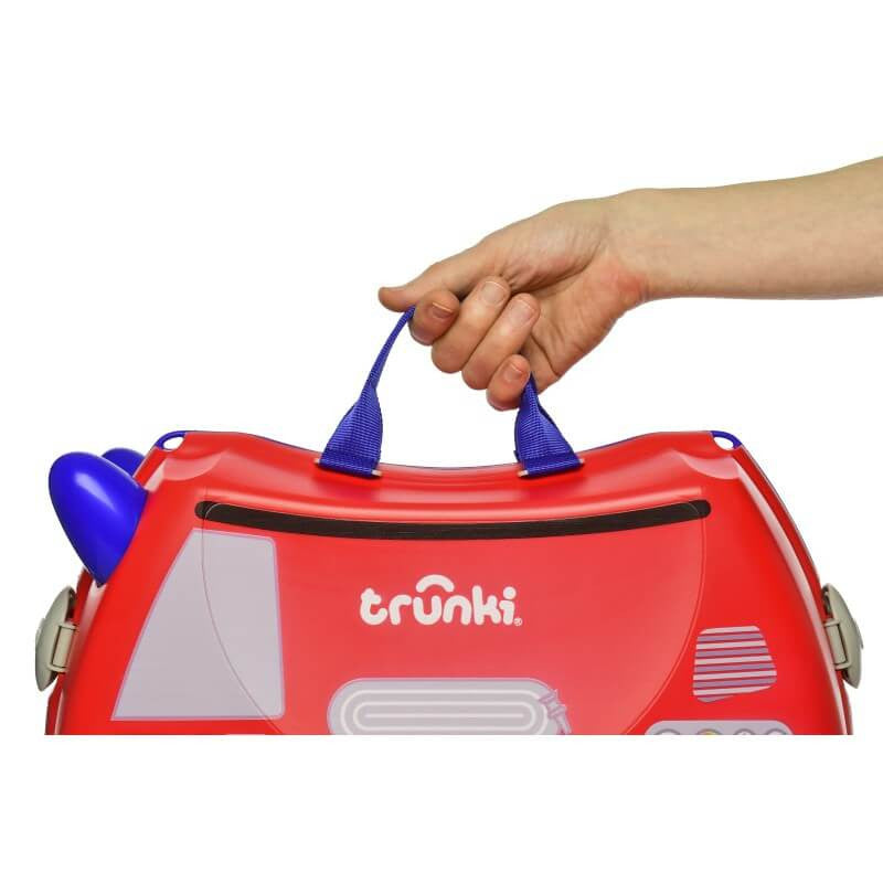 Trunki Glide Ride-on Luggage - Frank the Firetruck