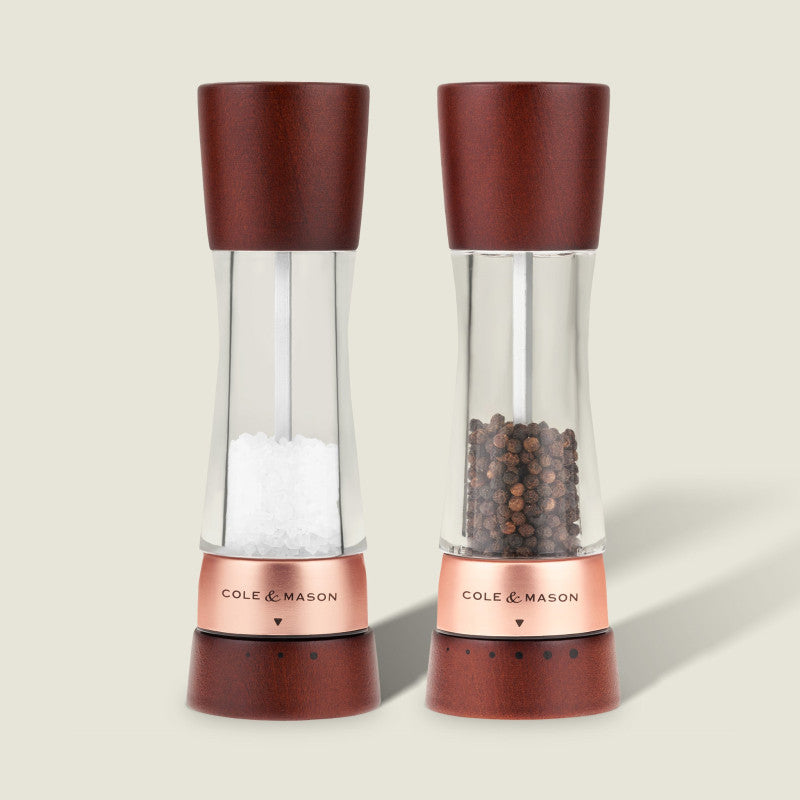 Cole & Mason Derwent 190mm/ 7.5in Chestnut Rose Gold Gift Set