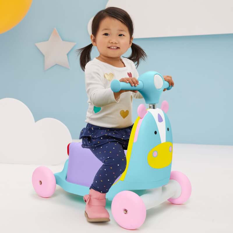 Skip Hop Zoo 三合一騎乘玩具 - 獨角獸