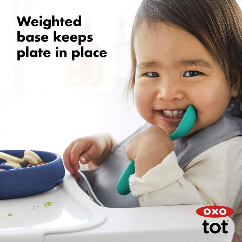 OXO Tot 矽膠分隔餐盤