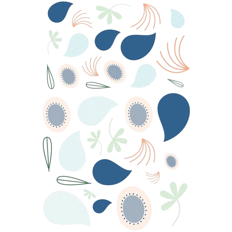 Babyletto Wall Decals - Fleeting Flora