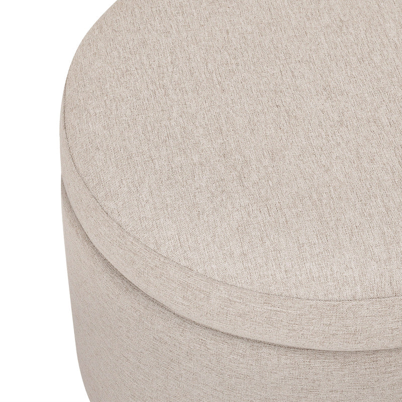 Babyletto Wally Storage Ottoman - Performance Beach Eco-Weave Babyletto