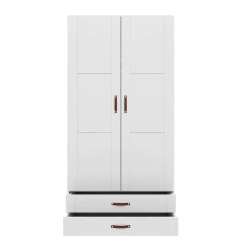 LIFETIME Kidsrooms Wardrobe with Clothes Rail & 2 Drawers 100cm
