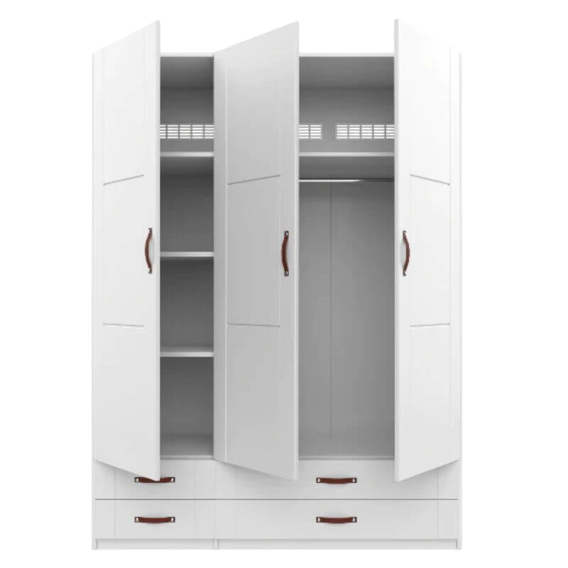 LIFETIME Kidsrooms Wardrobe with Shelves, Clothes Rail & Drawers 150cm