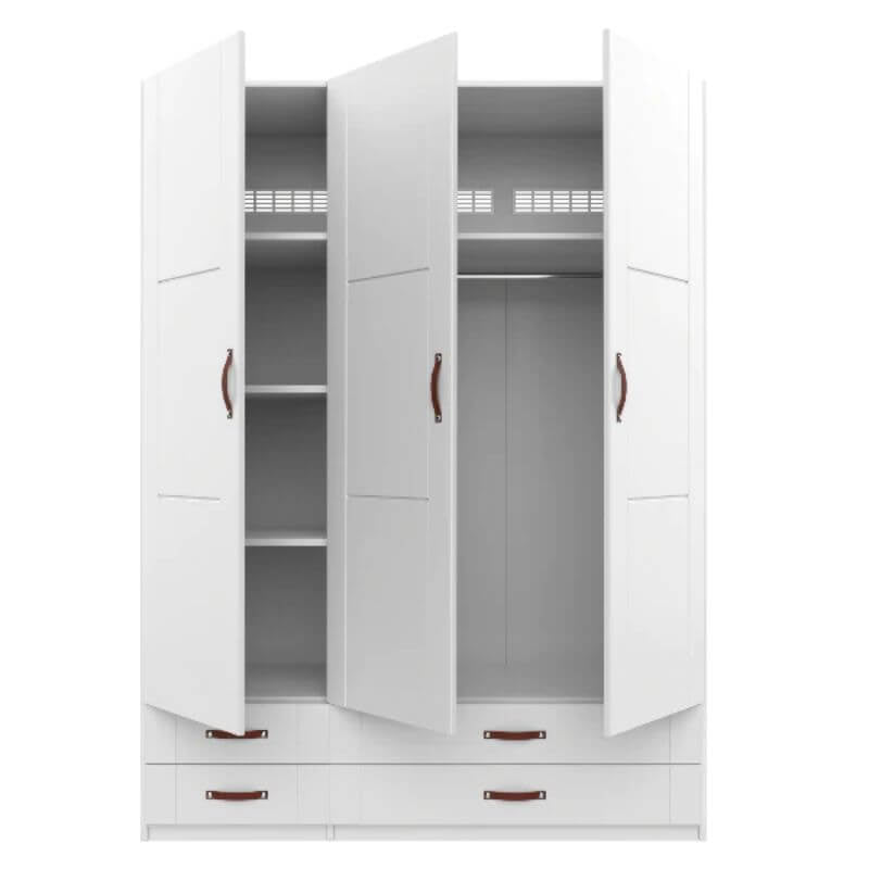 LIFETIME Kidsrooms Wardrobe with Shelves, Clothes Rail & Drawers 150cm